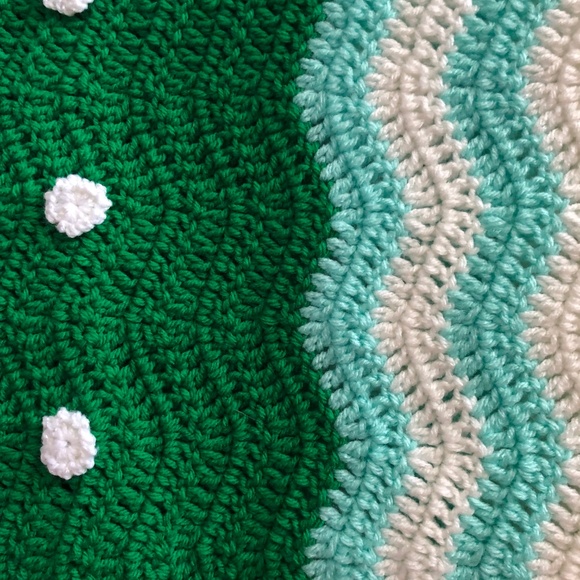 Crochet blanket, Handmade comforter or blanket - Picture 6 of 8